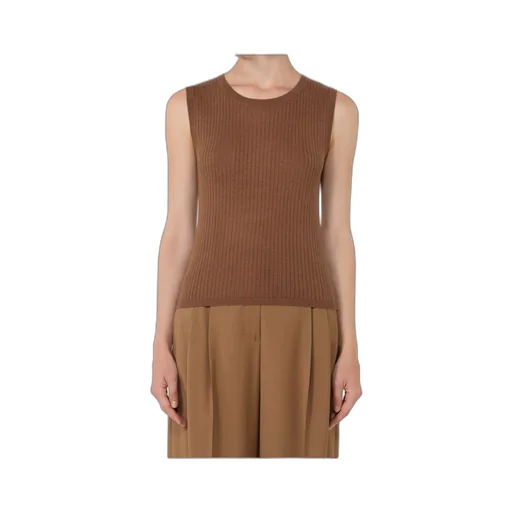 Silk And Wool Yarn Top