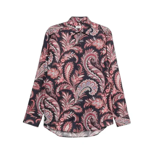 Floral Paisley-Print Cotton Shirt