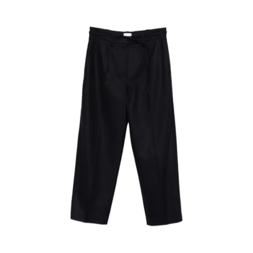 Pleated-Wool Trousers