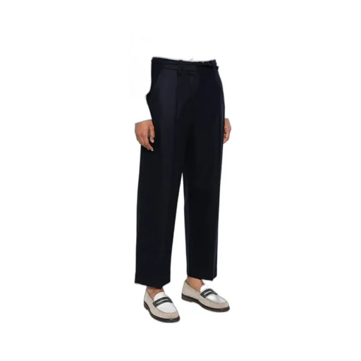 Pleated-Wool Trousers