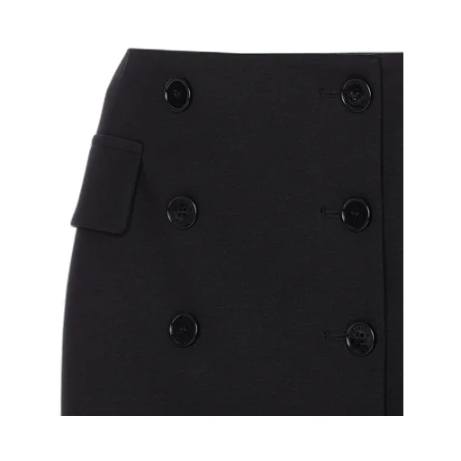 Patrizia Pepe Double-Breasted Mini Skirt
