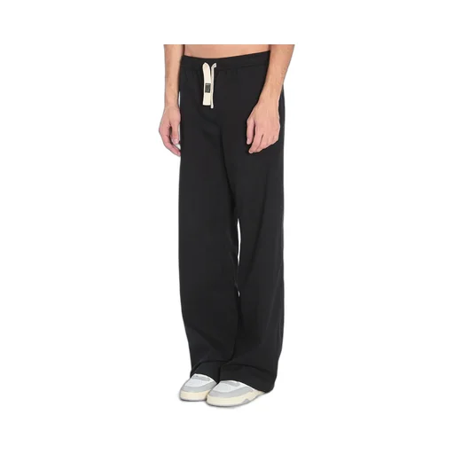Drawstring Trousers In Cotton Canvas