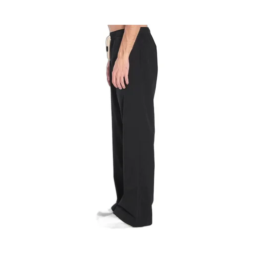Drawstring Trousers In Cotton Canvas