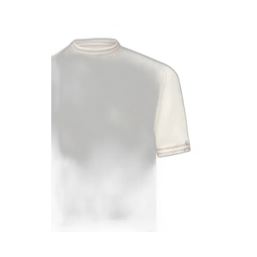 Eleventy Striped Trim T-Shirt