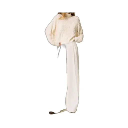 Turtleneck Fringe Sweater