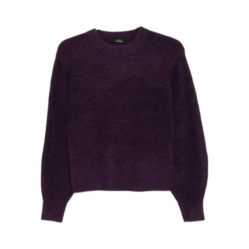 Round-Neck Long-Sleeves Sweater
