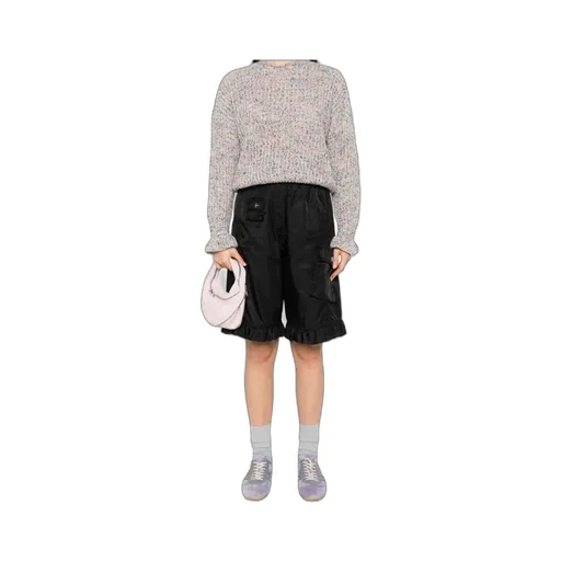 Ruffled-Cuff Sweater