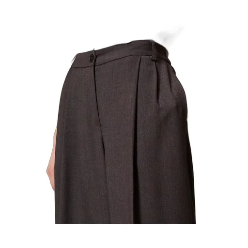 Twinset Palazzo Pleats Trousers