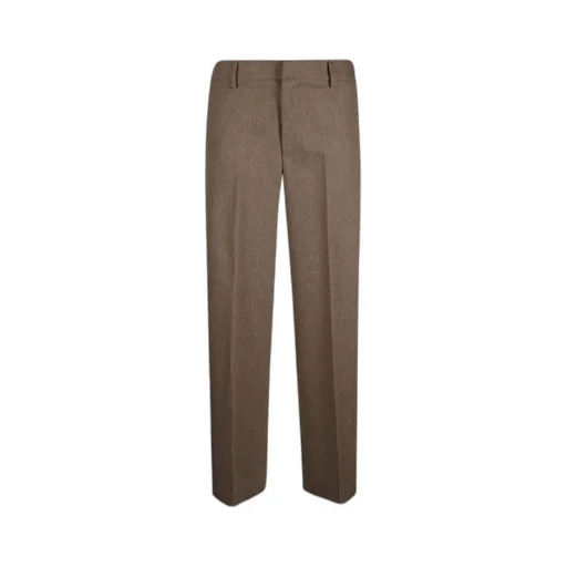 Casual Trousers With Belt Loops