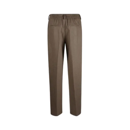 Casual Trousers With Belt Loops