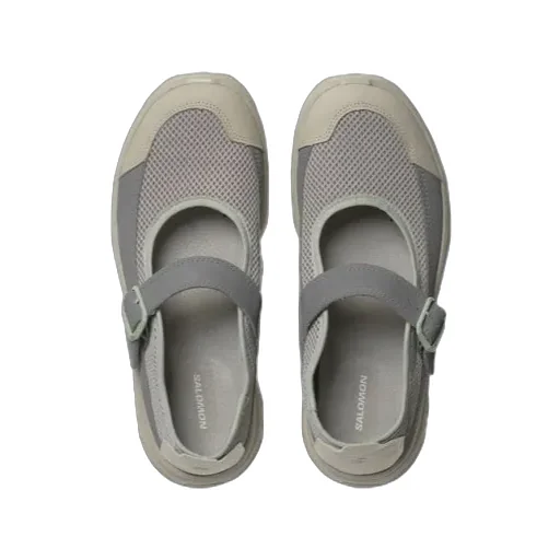 Buckle-Strap Mesh Trainers