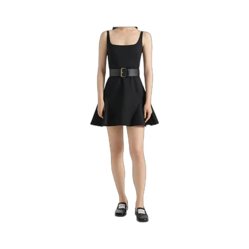 Fluted Mini Dress