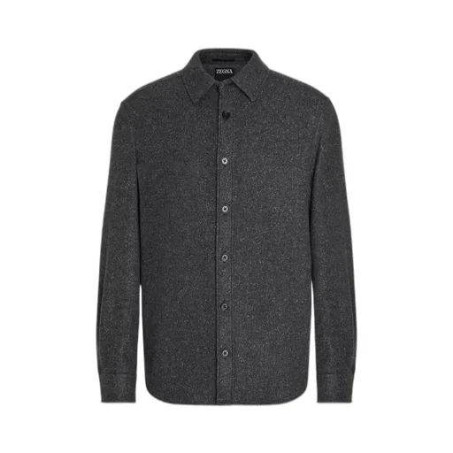 Long-Sleeves Collared Shirt
