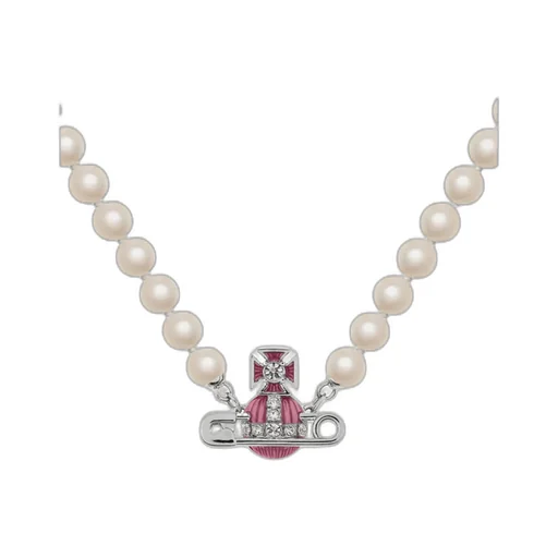 Kitty Pearl Orb Necklace