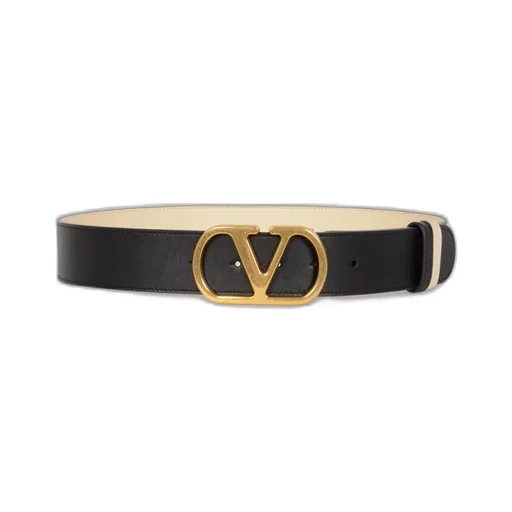Valentino Vlogo Signature Buckled Reversible Belt
