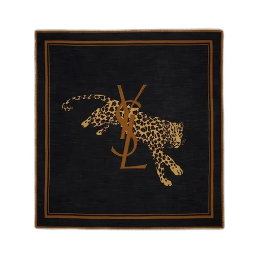 Cassandre Large Square Scarf In Wool Twill