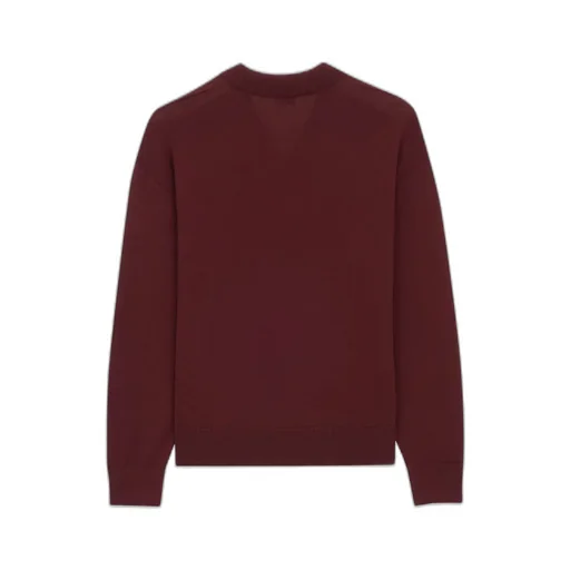 V-Neck Sweater In Wool