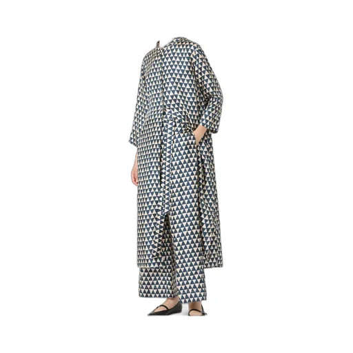Printed Silk Trousers