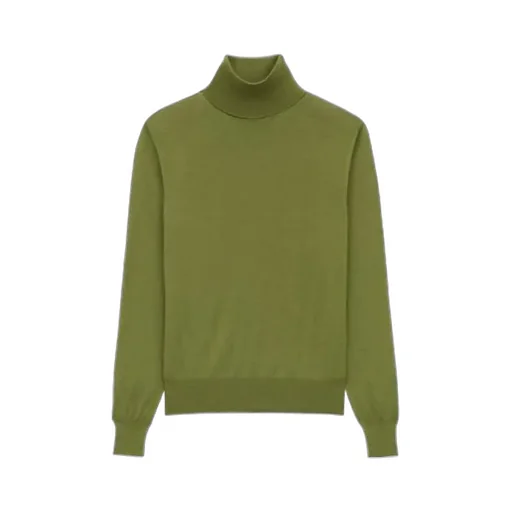 Turtleneck In Cashmere, Wool, And Silk