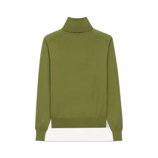 Turtleneck In Cashmere, Wool, And Silk