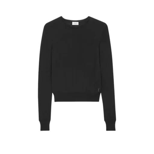 Saint Laurent Cassandre Crewneck Jumper