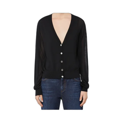 Sportmax V-Neck Button-Up Cardigan