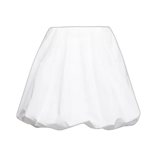 Cotton Poplin Balloon Skirt