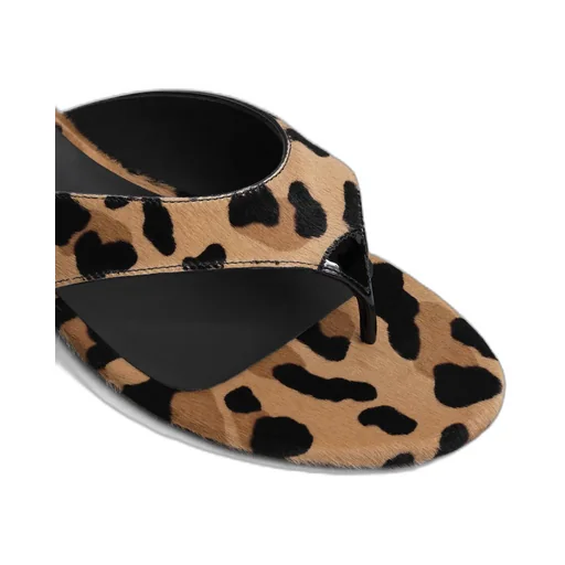 Infradito Leopard Print Slippers