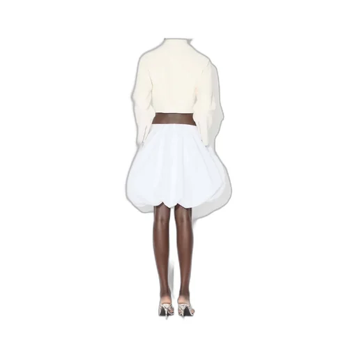 Cotton Poplin Balloon Skirt