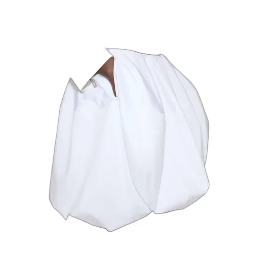 Cotton Poplin Balloon Skirt