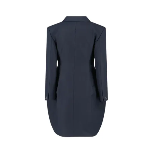AlaÏA Round Double-Breasted Coat