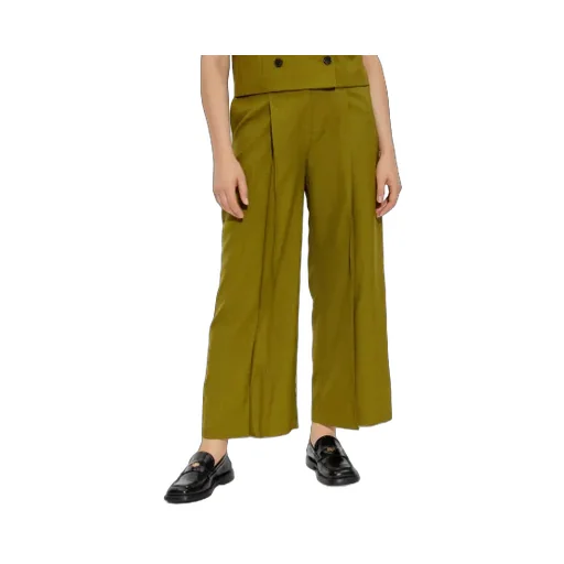 Pleat-Detail Trousers