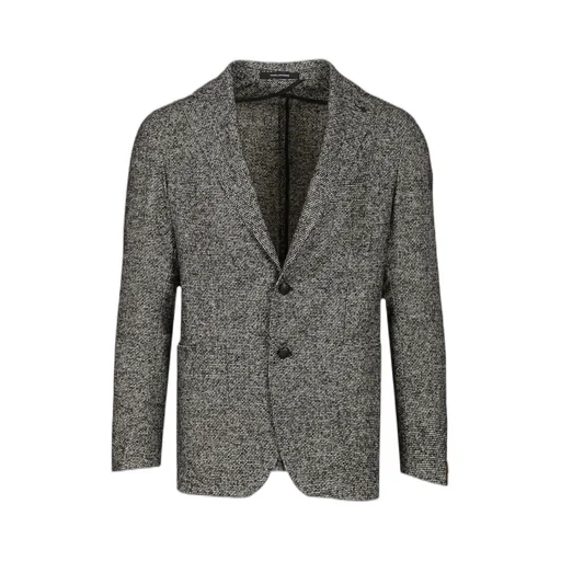 Textured Two-Button Blazer