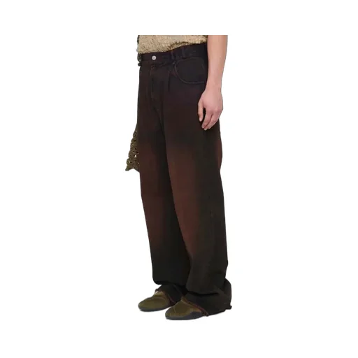 Les Olympiades Pleated Jeans