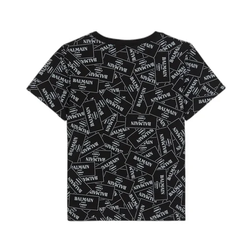 T-Shirt With Balmain Couture Print