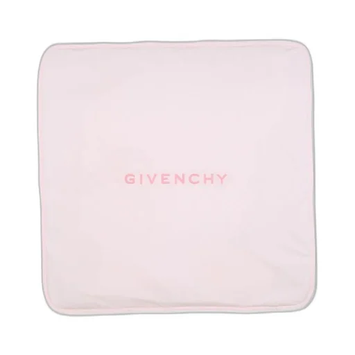 Givenchy Kids Pattern-Printed Beanie And Blanket Set