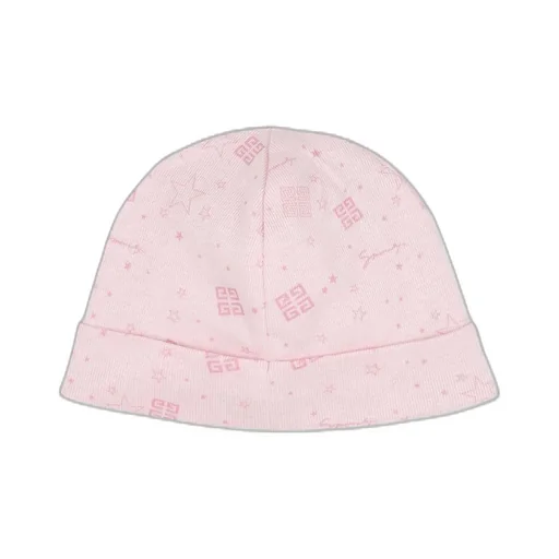 Givenchy Kids Pattern-Printed Beanie And Blanket Set