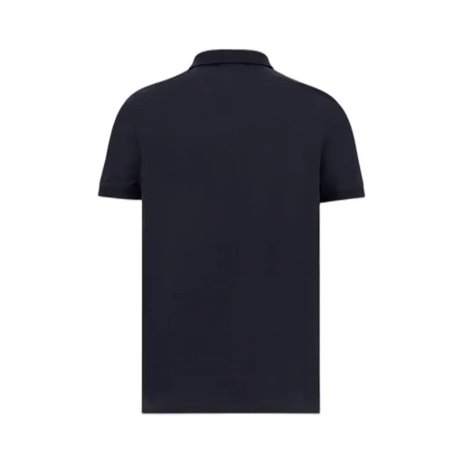 Stone Island Logo Patch Short-Sleeved Polo Shirt