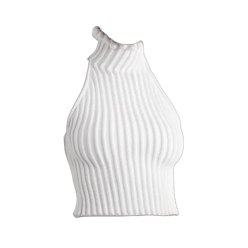 Pom-Pom Halterneck Top