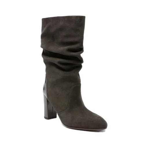 Eychel Chunky Heel Ankle Boots