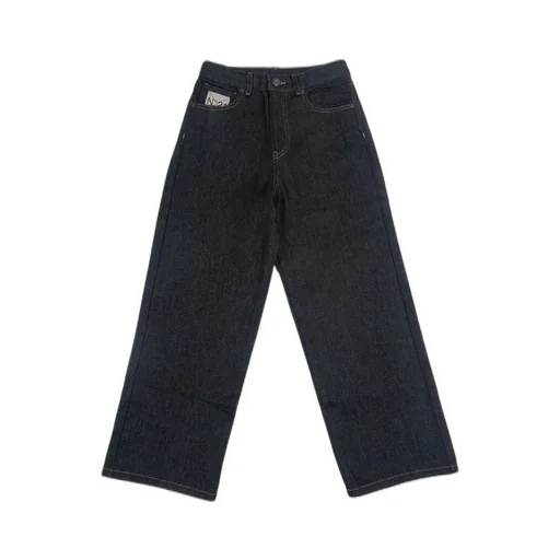N°21 Kids Logo Embroidered Straight Jeans