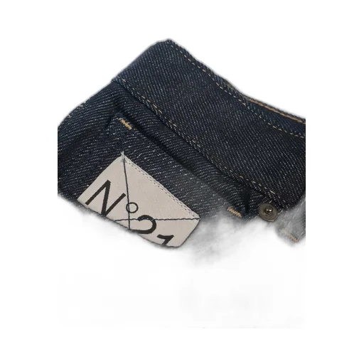 N°21 Kids Logo Embroidered Straight Jeans