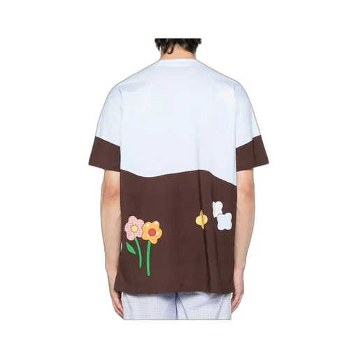 House-Mountain Print T-Shirt