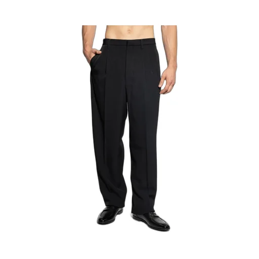 Givenchy Straight-Leg Creased Trousers