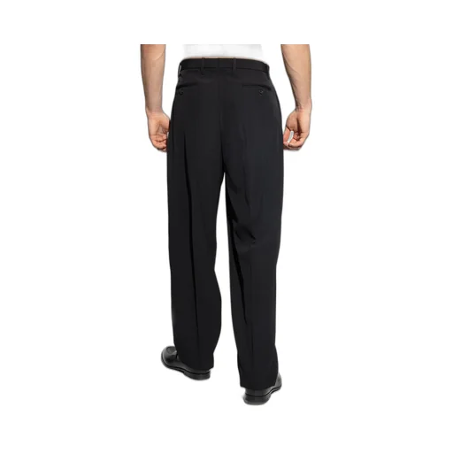 Givenchy Straight-Leg Creased Trousers