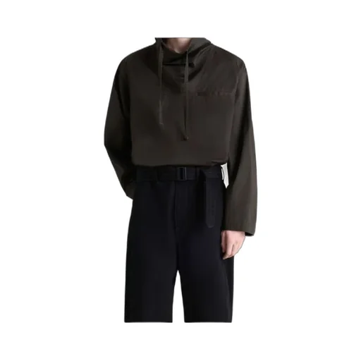 Lemaire Funnel Neck Drawstring Sweatshirt