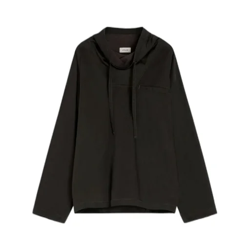 Lemaire Funnel Neck Drawstring Sweatshirt