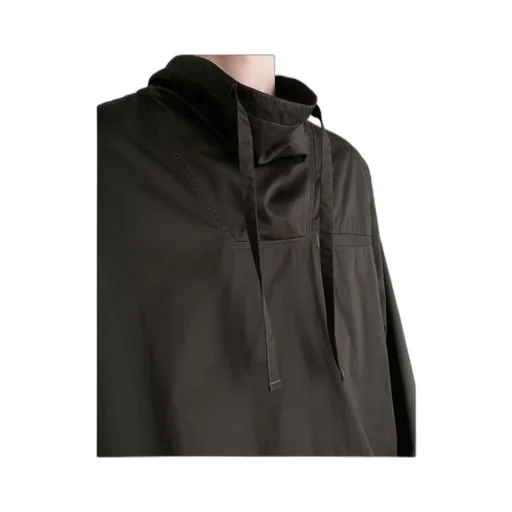 Lemaire Funnel Neck Drawstring Sweatshirt