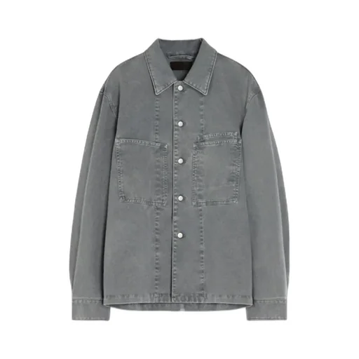 Lemaire Straight Hem Denim Overshirt