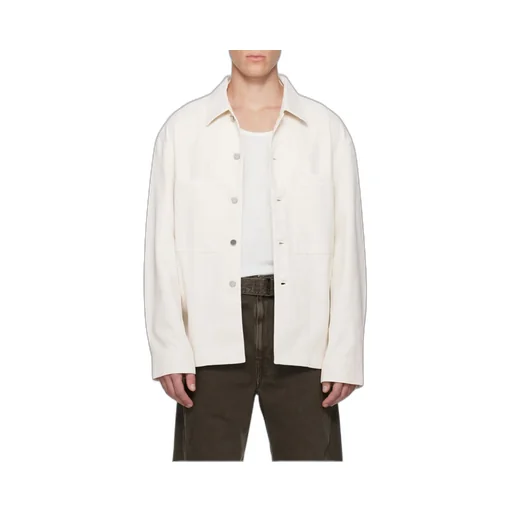 Lemaire Long Sleeved Patch-Pocket Shirt